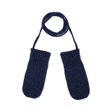 Baby Boy - 100% Cashmere Mittens with String