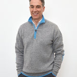 Men - Leon 100% Premium Cashmere High Neck Jumper