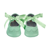 Baby Girl - Holly Leather Crawling Shoes With Bow