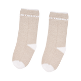 Baby Girl - Georgey Cotton Socks With Contrasting Borders And Crochet Detail