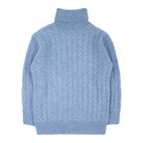 Boy - Marcus 100% Cashmere Cable Knit Roll Neck Jumper