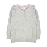 Girl - Adriana 100% Cashmere Cardigan Hoodie