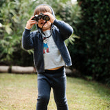 Boy - 100% Cashmere Reversible Knitted Hoodie