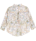 Baby Boy - Bruno 100% Cotton Grandad Shirt With Roll-Up Sleeves