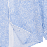 Boy - Jordan 100% Linen Classic Collar Shirt with Internal Contrast and Piping