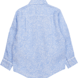 Boy - Jordan 100% Linen Classic Collar Shirt with Internal Contrast and Piping