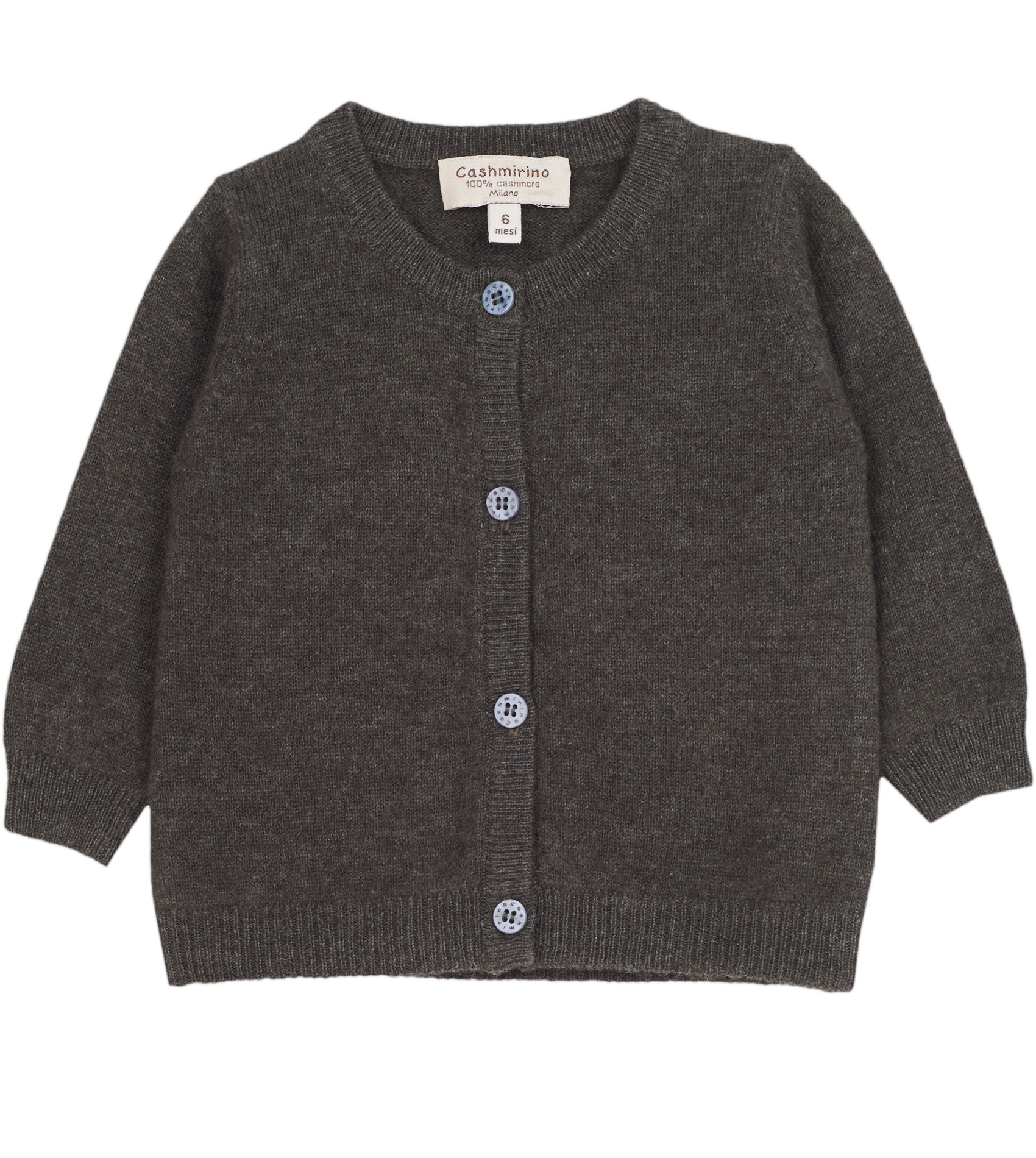 Baby Girl - Sofi 100% Cashmere Crew Neck Everyday Cardigan