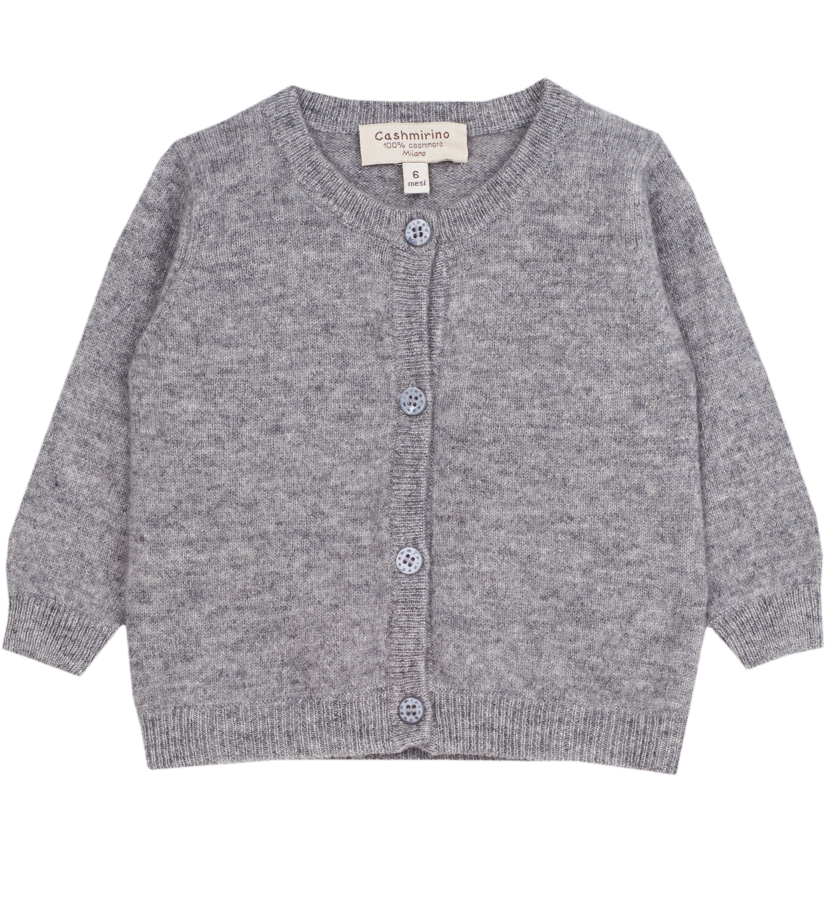 Baby Girl - Sofi 100% Cashmere Crew Neck Everyday Cardigan