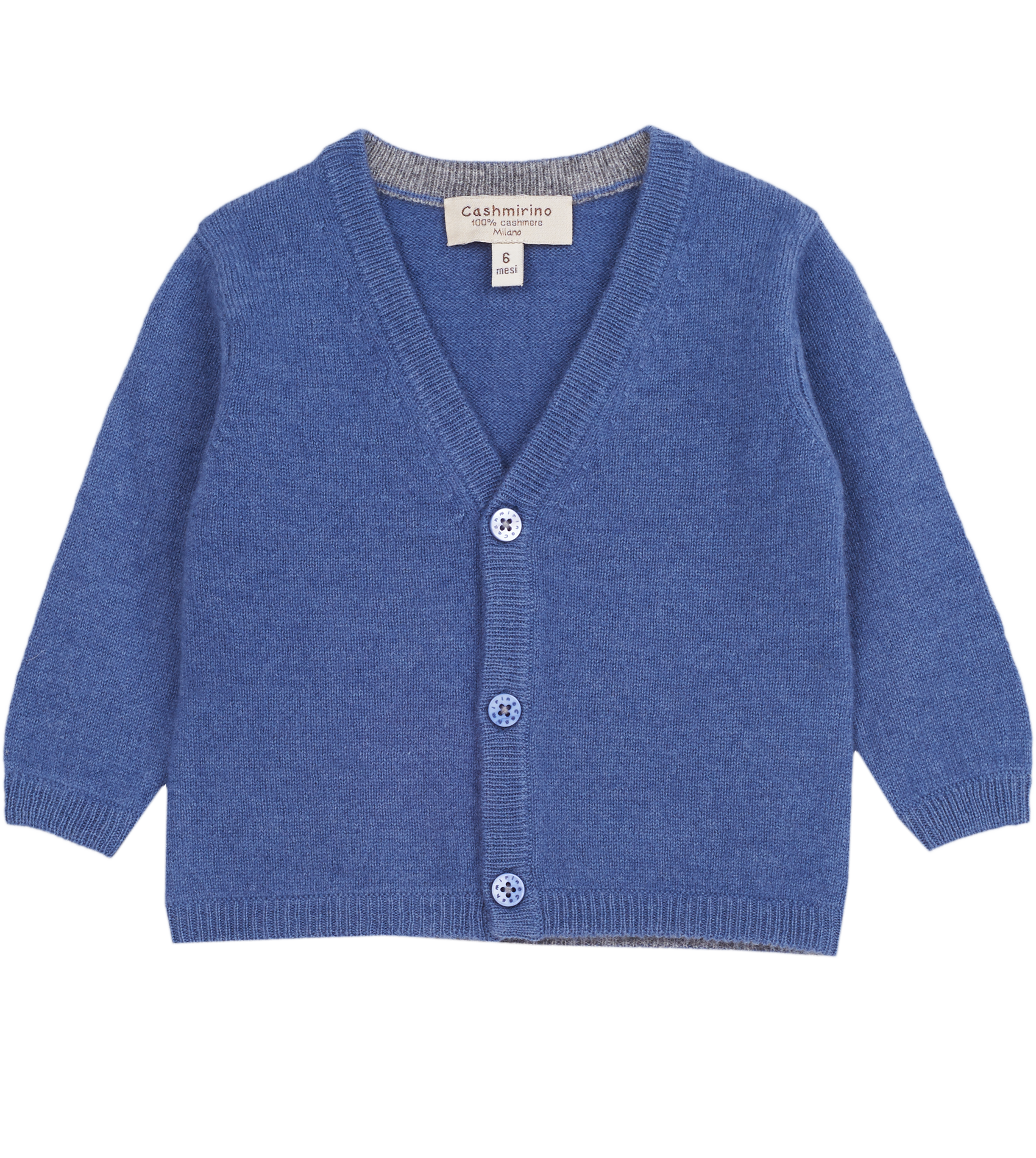 Baby Boy - Victor 100% Cashmere V-Neck Cardigan