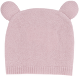 Baby Girl - Teddy 100% Cashmere Teddy Bear Hat