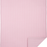 Girl - Peyton Luxuriously Soft 100% Cashmere Cable Knit Blanket