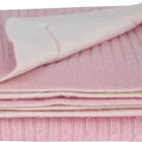 Baby Girl - Freddy Pure 100% Cashmere Reversible Blanket