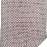 Baby Girl - Cashmere Two Colour Woven Knitted Blanket