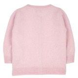 Baby Girl - Sweetheart Cashmere Cardigan with Heart Pockets in 100% Mongolian Cashmere