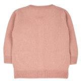 Baby Girl - Sweetheart Cashmere Cardigan with Heart Pockets in 100% Mongolian Cashmere