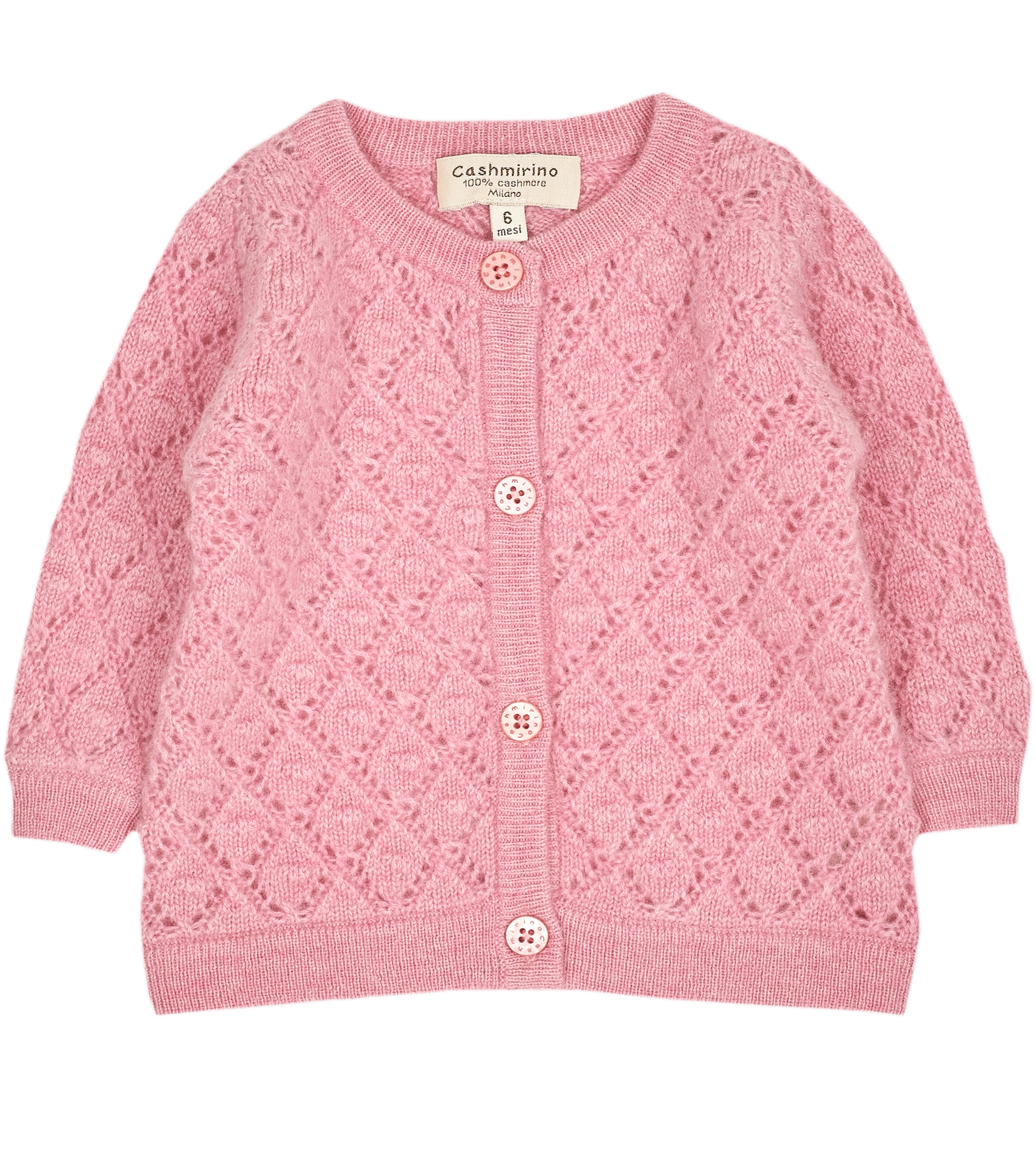 Baby Girl - Esme 100% Cashmere Cardigan