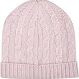 Baby Girl - Peyton 100% Cashmere Cable Knit Hat
