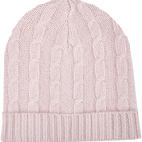 Baby Girl - Peyton 100% Cashmere Cable Knit Hat