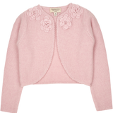 Girl - Bella Cashmere Shrug with Crochet Flowers