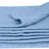 Baby Boy - Peyton 100% Cashmere Cable Knit Blanket