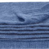 Baby Boy - Peyton 100% Cashmere Cable Knit Blanket