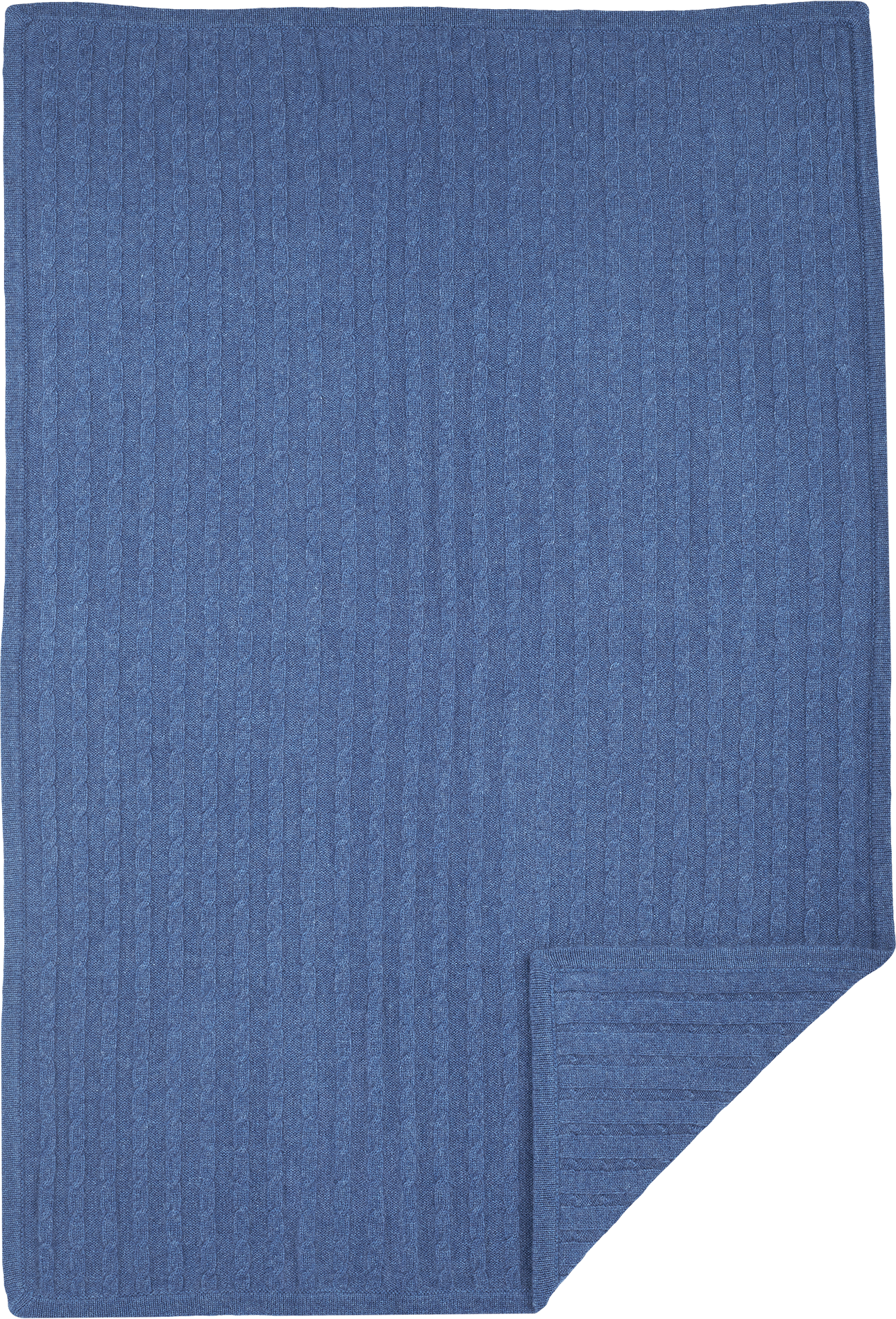 Baby Boy - Peyton 100% Cashmere Cable Knit Blanket