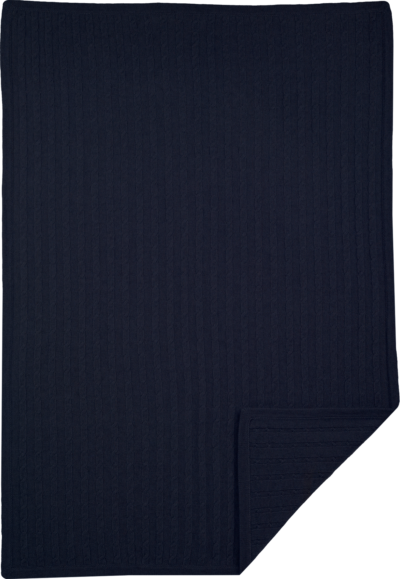 Baby Boy - Peyton 100% Cashmere Cable Knit Blanket