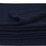 Baby Boy - Peyton 100% Cashmere Cable Knit Blanket