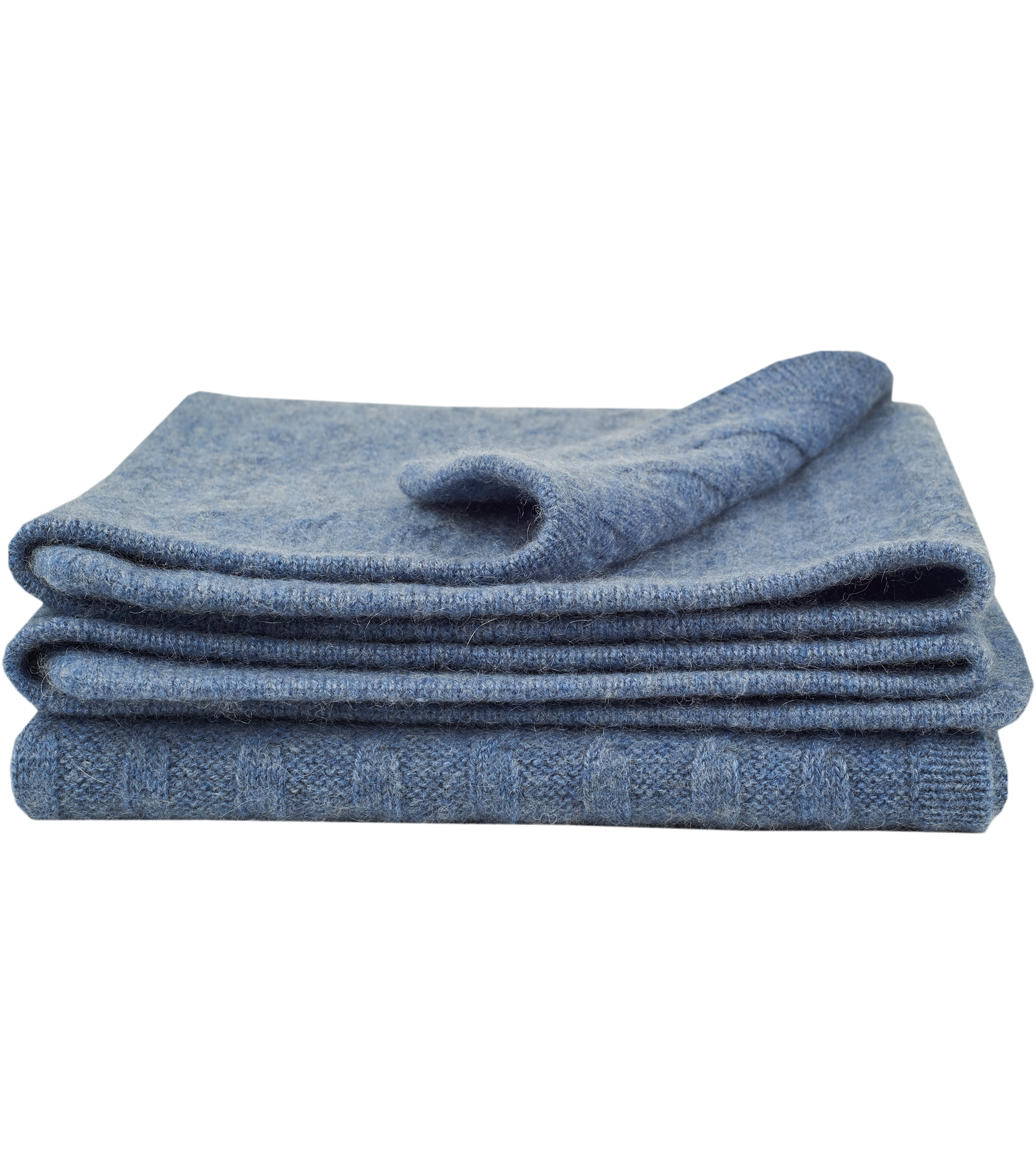 Baby Boy - Peyton 100% Cashmere Cable Knit Blanket