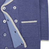 Boy - Nat 100% Cashmere Double Breasted V-Neck Blazer