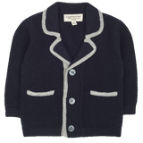Baby Boy - Moreno Blazer in 100% Cashmere with Contrast Trim and Elbow Patches