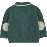 Baby Boy - Moreno Blazer in 100% Cashmere with Contrast Trim and Elbow Patches