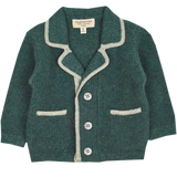 Baby Boy - Moreno Blazer in 100% Cashmere with Contrast Trim and Elbow Patches