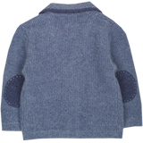 Baby Boy - Moreno Blazer in 100% Cashmere with Contrast Trim and Elbow Patches