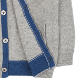 Boy - Raymond 100% Cashmere High Neck Cardigan