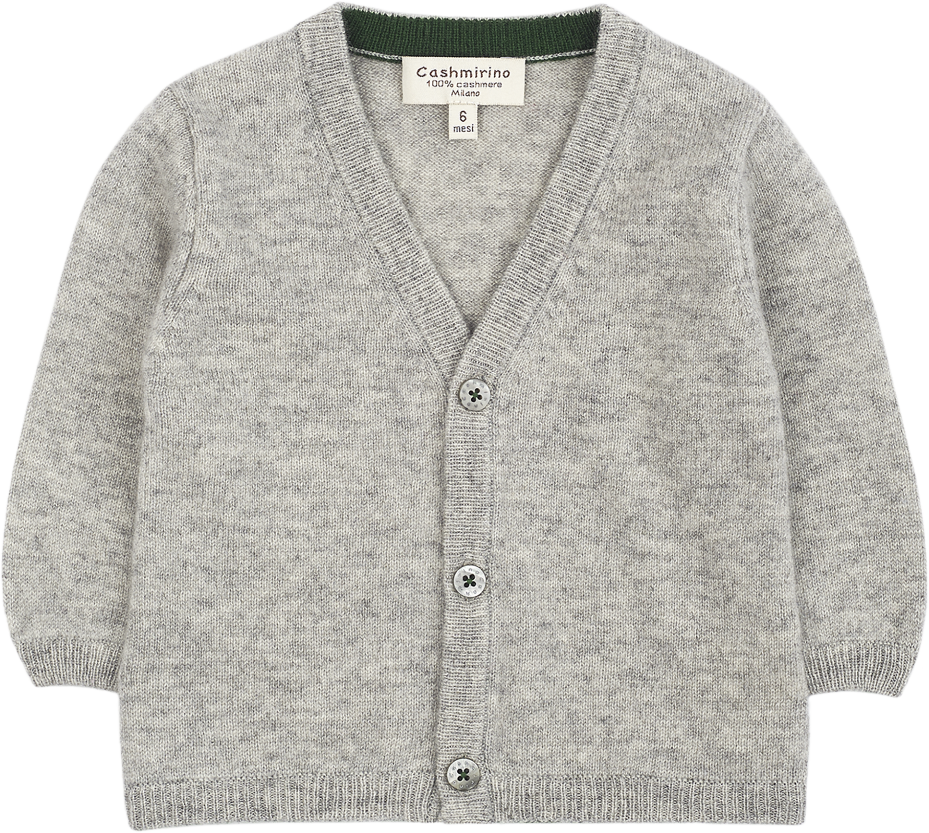 Baby Boy - Victor 100% Cashmere V-Neck Cardigan