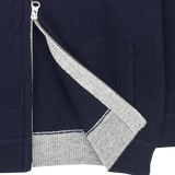Baby Boy - Alex 100% Cashmere High Neck Cardigan