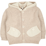 Baby Unisex - Phoenix 100% Cashmere Cardigan Hoodie With Mitten Style Pockets