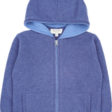 Boy - Manu 100% Cashmere Cardigan Hoodie with Elbow Patches