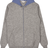 Men - Manu 100% Premium Cashmere Cardigan Hoodie