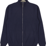 Men - Malaga 100% Premium Cashmere Reversible High Neck Cardigan