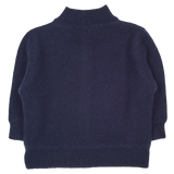 Baby Boy - Malaga 100% Cashmere Reversible High Neck Cardigan