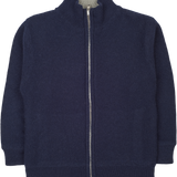 Boy - Malaga 100% Cashmere Reversible High Neck Cardigan