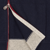 Men - Mattia 100% Premium Cashmere High Neck Cardigan