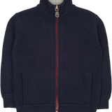 Boy - Mattia 100% Cashmere Cardigan with Double-Ended Zip