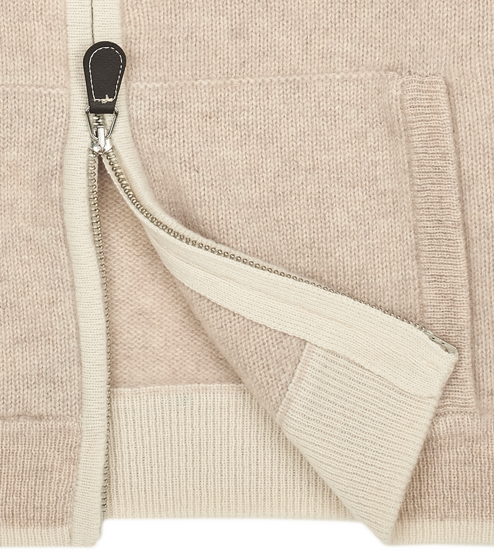 Boy - Jorge 100% Cashmere High Neck Cardigan