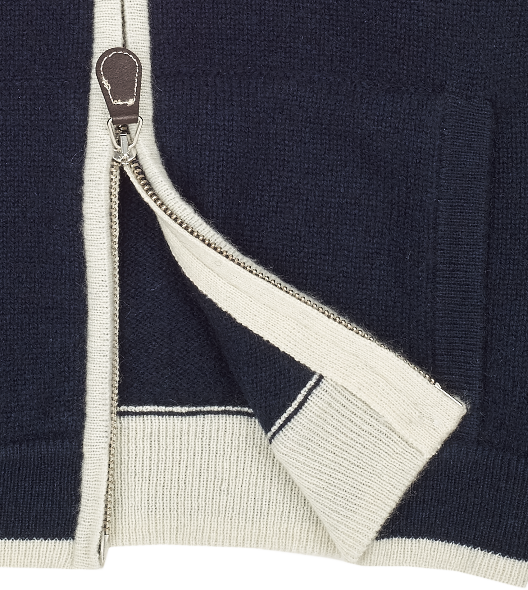 Boy - Jorge 100% Cashmere High Neck Cardigan