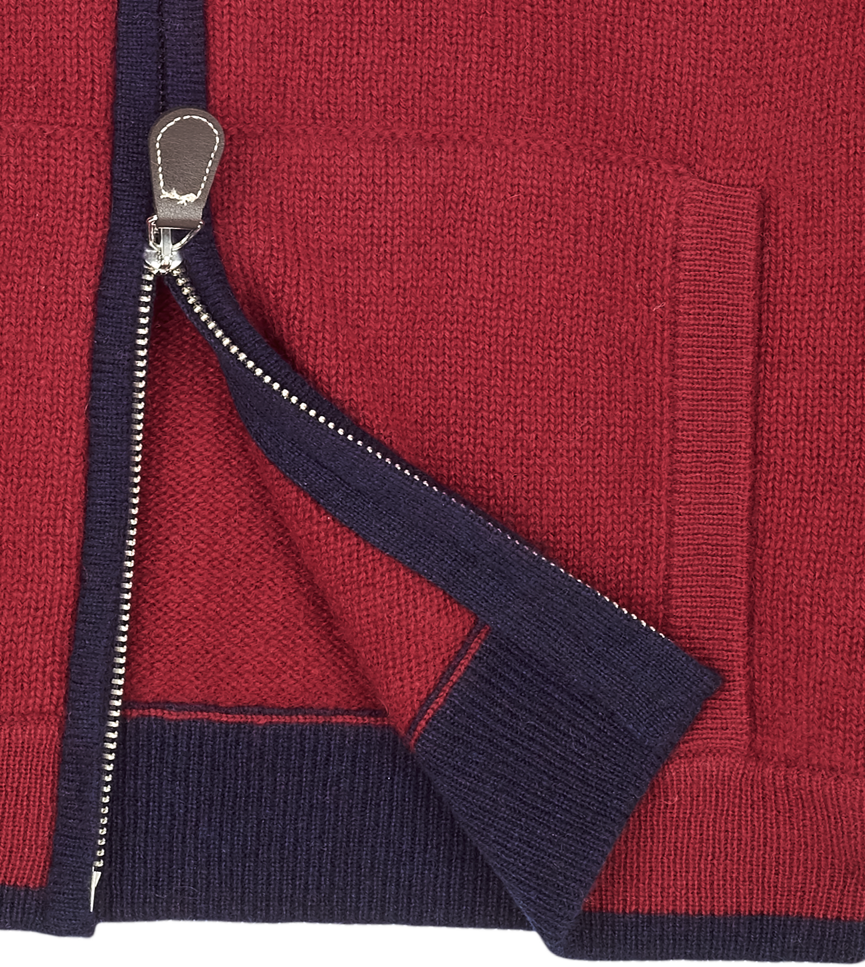 Boy - Jorge 100% Cashmere High Neck Cardigan