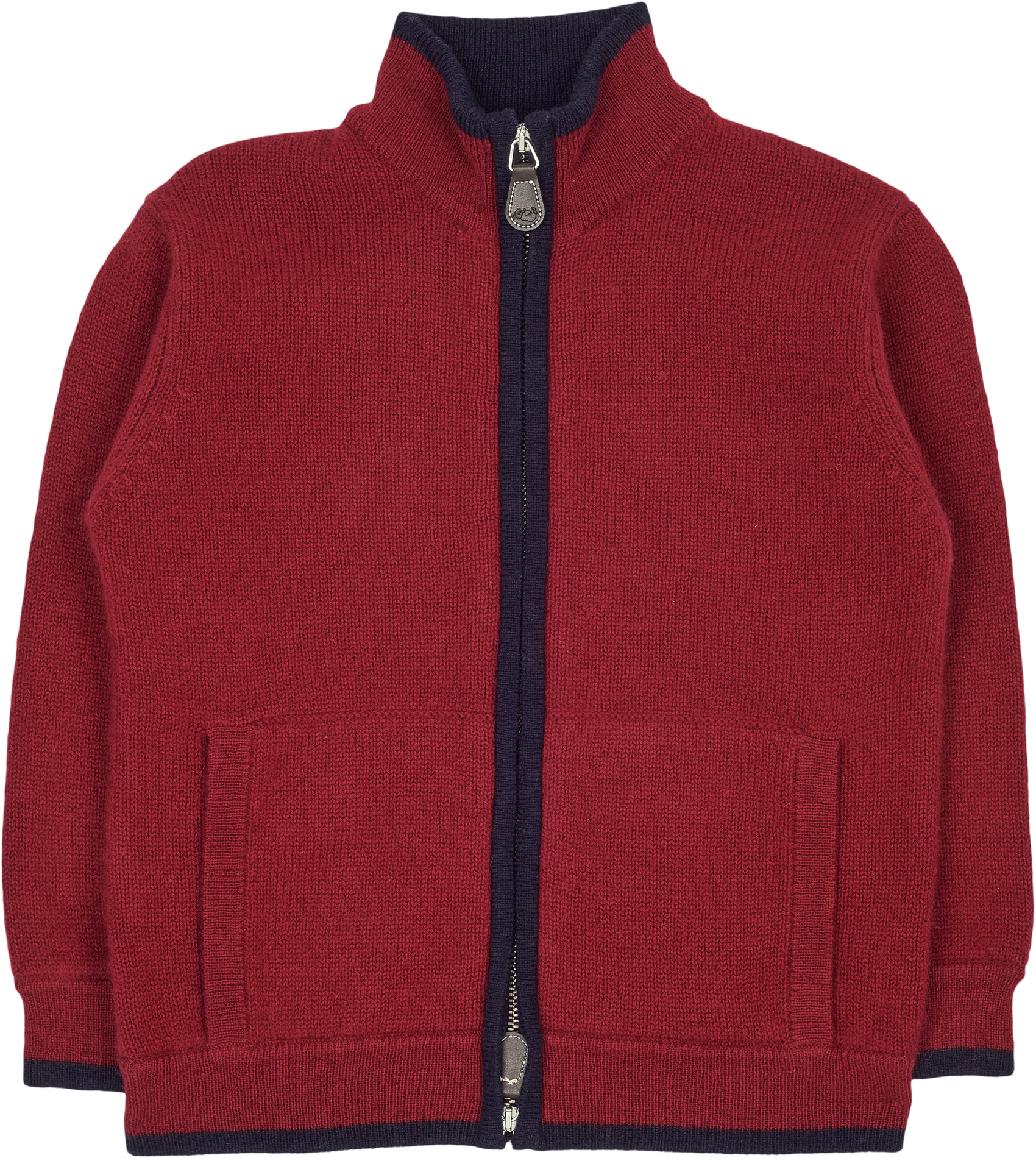 Boy - Jorge 100% Cashmere High Neck Cardigan