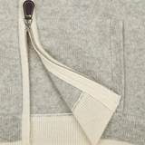 Boy - Jorge 100% Cashmere High Neck Cardigan